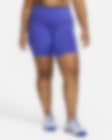 Low Resolution Nike One Women's Mid-Rise 7" Bike Shorts (Plus Size)