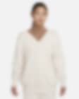 Low Resolution Nike Sportswear Phoenix Fleece Women's Oversized V-Neck Sweatshirt