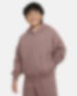 Low Resolution Sudadera con gorro sin cierre oversized para niños talla grande Nike Icon Fleece