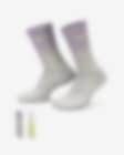 Low Resolution Κάλτσες μεσαίου ύψους με αντικραδασμική προστασία Nike Everyday Plus (δύο ζευγάρια)
