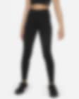 Low Resolution Nike Dri-FIT One Luxe Leggings mit hohem Taillenbund für ältere Kinder (Mädchen)