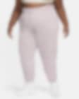 Low Resolution Γυναικείο ψηλόμεσο παντελόνι φόρμας σε φαρδιά γραμμή Nike Sportswear Phoenix Fleece (μεγάλα μεγέθη)