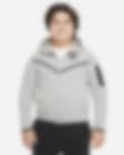 Low Resolution Nike Sportswear Tech Fleece Big Kids' (Boys') Full-Zip Hoodie (Extended Size)