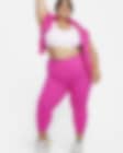 Low Resolution Nike Zenvy Women's Gentle-Support High-Waisted 7/8 Leggings (Plus Size)