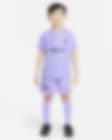 Low Resolution F.C. Barcelona 2021/22 Away Younger Kids' Football Kit