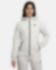 Low Resolution Sudadera con gorro de cierre completo para mujer Nike Sportswear Tech Fleece Windrunner