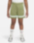 Low Resolution Shorts de básquetbol para niña talla grande Nike Dri-FIT Fly Crossover (talla amplia)