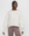 Low Resolution Sudadera oversized cropped de cuello redondo de tejido Fleece para mujer Nike Sportswear Phoenix