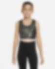 Low Resolution เสื้อกล้ามเอวลอยเด็กโต Nike Dri-FIT One (หญิง)