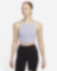 Low Resolution Nike Yoga Dri-FIT Luxe Women's Shelf-Bra Cropped Tank