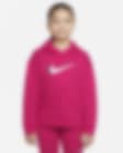 Low Resolution Nike Sportswear Sudadera con capucha y estampado para danza (Talla grande) - Niña