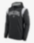 NIKE Fan Gear Las Vegas Raiders Mens Nike Therma Pullover