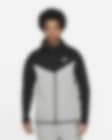 Low Resolution Hoodie com fecho completo Nike Sportswear Tech Fleece para homem