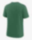 Nike Men's Oakland Athletics Green Over Shoulder T-Shirt