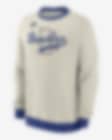 Low Resolution Brooklyn Dodgers Cooperstown Men's Nike MLB Pullover Crew