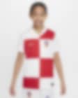 Low Resolution Croatia 2024/25 Stadium Home Older Kids' Nike Dri-FIT Football Replica Shirt