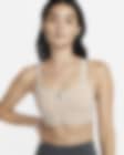 Low Resolution Nike Alpha Women's High-Support Padded Zip-Front Sports Bra