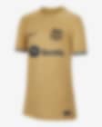 Low Resolution Koszulka piłkarska dla dużych dzieci Nike Dri-FIT FC Barcelona 2022/23 Stadium (wersja wyjazdowa)