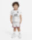 Low Resolution Čtvrtá domácí fotbalová souprava Paris Saint-Germain 2022/23 pro kojence a batolata