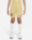 Low Resolution F.C. Barcelona 2022/23 Stadium Away Older Kids' Nike Dri-FIT Football Shorts