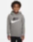 Low Resolution Sudadera con gorro sin cierre para niños talla pequeña Nike Sportswear Club Fleece