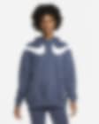 Low Resolution Sudadera con gorro de tejido Fleece oversized para mujer Nike Sportswear Swoosh
