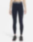 Low Resolution Leggings de cintura normal com painéis de malha Nike Pro para mulher
