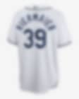 Kevin Kiermaier 39 Tampa Bay Rays MLB Nike Youth Jersey White Logo M 10/12  New