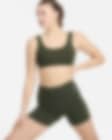 Low Resolution Shorts da ciclista 13 cm a vita alta e sostegno leggero Nike Zenvy – Donna