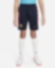 Low Resolution FC Barcelona Strike Big Kids' Nike Dri-FIT Soccer Shorts