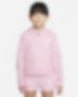 Low Resolution Μπλούζα με κουκούλα και φερμουάρ σε όλο το μήκος Nike Sportswear Club Fleece για μικρά παιδιά