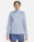 Low Resolution Γυναικεία μπλούζα για τρέξιμο με προστασία UV και φερμουάρ στο 1/4 του μήκους Nike Swift