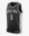Low Resolution San Antonio Spurs Icon Edition 2022/23 Nike Dri-FIT NBA Swingman Trikot für Herren