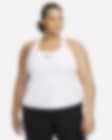 Low Resolution Camiseta de tirantes con bra deportivo con almohadilla de media sujeción para mujer (talla grande) Nike Swoosh