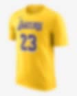 Low Resolution Los Angeles Lakers Nike NBA-s férfipóló