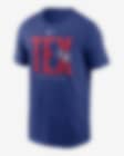 Low Resolution Playera Nike de la MLB para hombre Texas Rangers Team Scoreboard