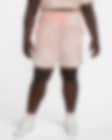 Low Resolution Nike Sportswear Women's High-Waisted Jersey Cloud-Dye Shorts (Plus Size)