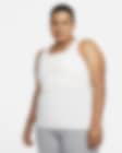 Low Resolution Camiseta de tirantes con sujetador para mujer talla grande Nike Yoga Luxe