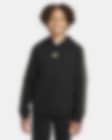 Low Resolution Nike Sportswear Fleece Genç Çocuk (Erkek) Kapüşonlu Sweatshirt'ü