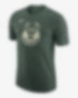 Low Resolution Nike NBA-t-shirt Milwaukee Bucks Essential för män