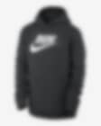 Low Resolution Sudadera con gorro sin cierre de correr para niños talla grande Nike Club Fleece