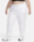 Low Resolution Joggers de French Terry de cintura alta de 7/8 para mujer (talla grande) Nike Dri-FIT One