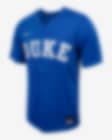Low Resolution Jersey de béisbol con botones Nike College para hombre Duke