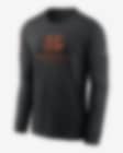 Cincinnati Bengals Sideline Men's Nike Dri-FIT NFL Long-Sleeve Top