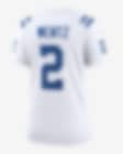 NFL Indianapolis Colts (Carson Wentz) Women's Game Football Jersey