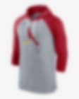 Low Resolution Nike Baseball (MLB St. Louis Cardinals) Men's 3/4-Sleeve Pullover Hoodie