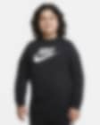 Low Resolution Nike Sportswear Club Fleece Big Kids' (Boys') Crew (Extended Size)