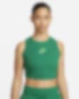 Low Resolution Nike Sportswear Essential Women's Cropped Ribbed Tank
