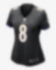 Low Resolution NFL Baltimore Ravens (Lamar Jackson) Women's Game Football Jersey
