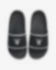 Nike Las Vegas Raiders Off-Court Wordmark Slide Sandals